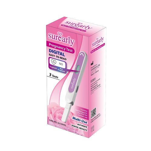 Digital Multi-Use Pregnancy Test